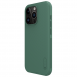 Nillkin Super Frosted PRO bakskal till Apple iPhone 15 Pro Deep Green (utan logotyp)