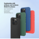 Nillkin Super Frosted PRO bakskal till Apple iPhone 15 Pro Deep Green (utan logotyp)