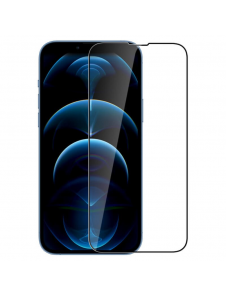 Nillkin 2in1 HD helskärmshärdat glas för Apple iPhone 14 Plus Svart