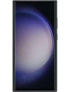 Samsung Silicone Grip Smartphone Fodral EF-GS918TBE för Galaxy S23 Ultra, Mobiltelefonfodral, Svart