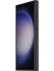 Samsung Silicone Grip Smartphone Fodral EF-GS918TBE för Galaxy S23 Ultra, Mobiltelefonfodral, Svart