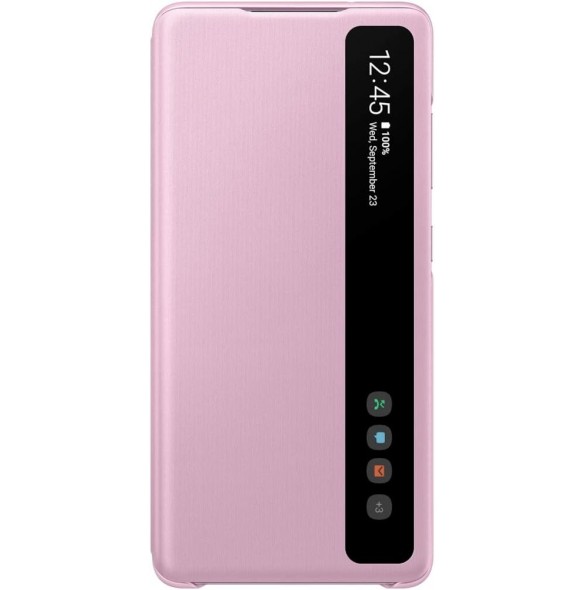 Samsung EF-ZG780CVE Clear View-skal till Galaxy S20 FE