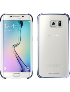 Galaxy S6 Edge Clear Cover svart EF-QG925BBEGWW