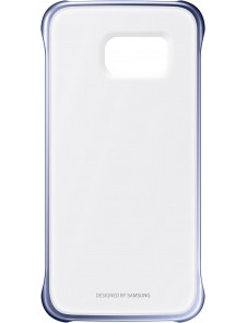 Galaxy S6 Edge Clear Cover svart EF-QG925BBEGWW