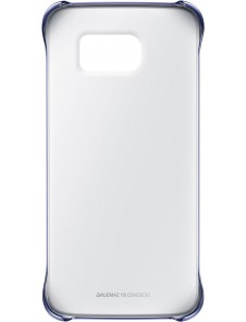 Galaxy S6 Edge Clear Cover svart EF-QG925BBEGWW