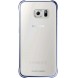Samsung EF-QG920BBE Protective Slimline Clip-On Case Cover för Galaxy S6 - Metallic Svart/Klar
