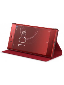 Sony Xperia XZ Premium - Style Cover Stand SCSG10 - Röd