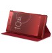 Sony Xperia XZ Premium - Style Cover Stand SCSG10 - Röd
