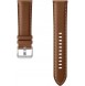 Samsung Stitch Leather ET-SLR84LAE äkta läderarmband för Galaxy Watch3 22mm Brun
