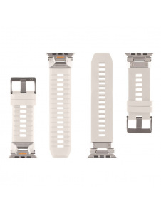 Tactical Tough Band för Apple Watch Ultra Light Grey