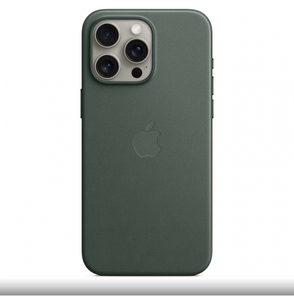 MT503ZM/A Apple FineWoven-fodral med MagSafe för iPhone 15 Pro Max Evergreen