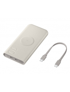 EB-U2510XUE Samsung Wireless Powerbank 2x USB-C 25W 10000mAh Beige