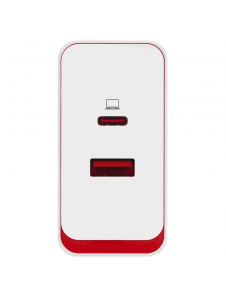 OnePlus SUPERVOOC 100W Dubbel USB-A/USB-C reseladdare Vit