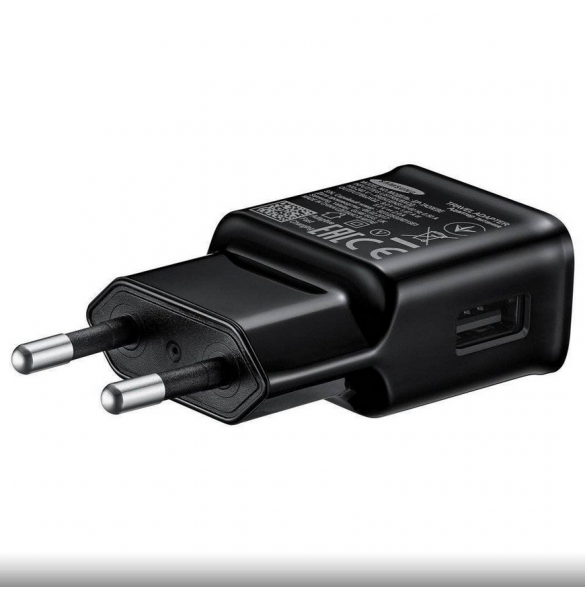 EP-TA200EBE Samsung USB-A 15W reseladdare Svart (OOB Bulk)