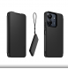 Gjord för Xiaomi bokfodral med halsband för Xiaomi Redmi 13C Black
