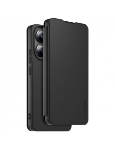 Gjord för Xiaomi Bokfodral med halsband för Xiaomi Redmi Note 13 4G Svart