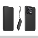 Gjord för Xiaomi Bokfodral med halsband för Xiaomi Redmi Note 13 5G Svart