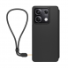 Gjord för Xiaomi Bokfodral med halsband för Xiaomi Redmi Note 13 5G Svart