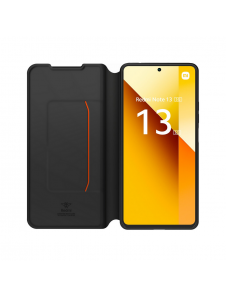 Gjord för Xiaomi Bokfodral med halsband för Xiaomi Redmi Note 13 5G Svart