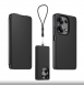Gjord för Xiaomi bokfodral med halsband för Xiaomi Redmi Note 13 Pro 4G Black