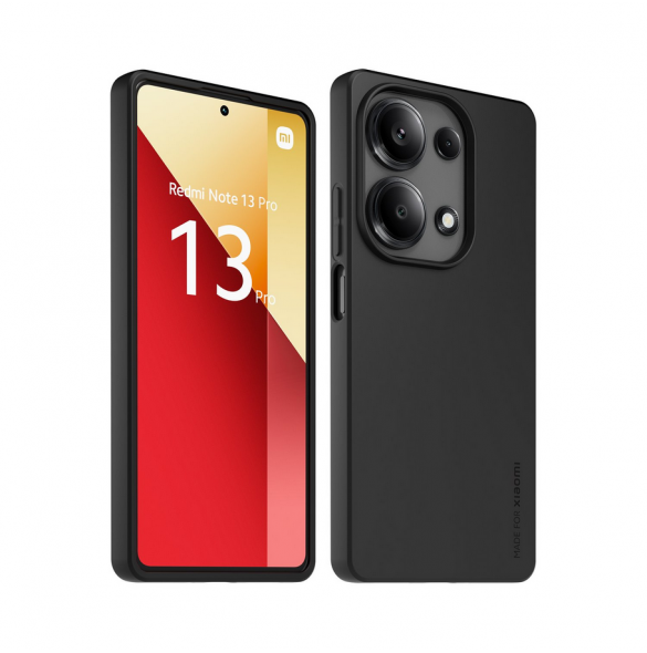 Gjord för Xiaomi TPU-fodral för Xiaomi Redmi Note 13 Pro 4G Svart