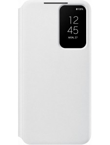 Samsung Galaxy S22 Original - Smart Clear-View Skal EF-ZS901CWE - Vit