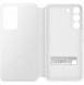 Samsung Galaxy S22 Original - Smart Clear-View Skal EF-ZS901CWE - Vit