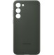 Samsung silikon smartphonefodral EF-PS916TGE för Galaxy S23+, mobilfodral, silikon, reptålig, slimmad design, kaki