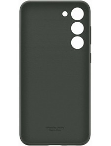 Samsung silikon smartphonefodral EF-PS916TGE för Galaxy S23+, mobilfodral, silikon, reptålig, slimmad design, kaki