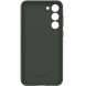 Samsung silikon smartphonefodral EF-PS916TGE för Galaxy S23+, mobilfodral, silikon, reptålig, slimmad design, kaki