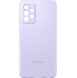 Samsung Silikon Smartphone Cover EF-PA725 för Galaxy A72 Mobiltelefonfodral, Silikon, Lila