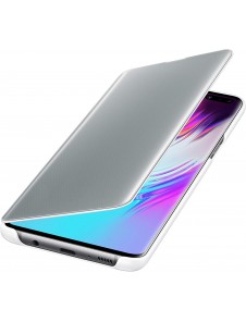 Samsung Galaxy S10 5G - Clear View Cover EF-ZG977CWE, Vit