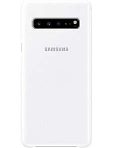 Samsung Galaxy S10 5G - Clear View Cover EF-ZG977CWE, Vit
