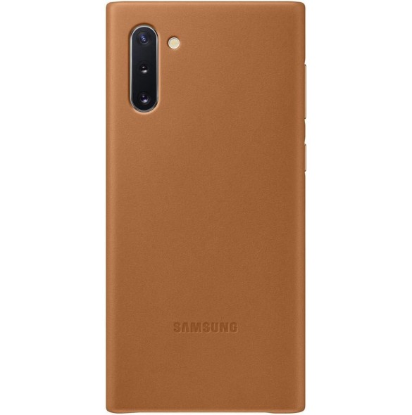 Samsung läderfodral (EF-VN970LAE) till Galaxy Note10 Brun