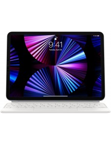 Apple Magic Keyboard till iPad Pro 11 tum - tredje generationen och iPad Air - engelskt - vit MJQJ3Z/A