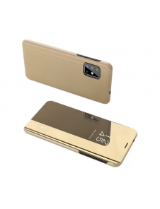 JollyFX Clear View Fodral till Samsung Galaxy S20 Plus - Gyllene