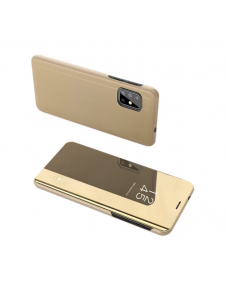 JollyFX Clear View Fodral till Samsung Galaxy S20 Plus - Gyllene