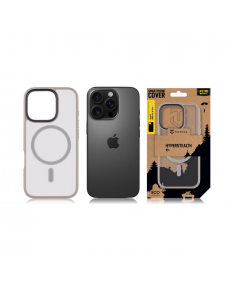 Tactical MagForce Hyperstealth skal till iPhone 16 Pro ljusgrå