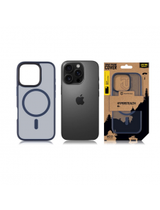 Tactical MagForce Hyperstealth Skal till iPhone 16 Pro Deep Blue