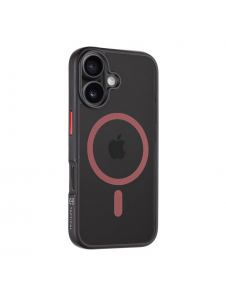 Tactical MagForce Hyperstealth 2.0 Skal till iPhone 16 Svart/Röd