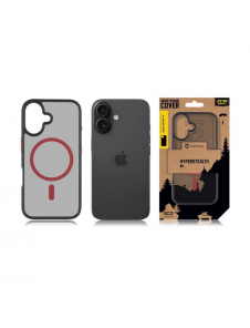 Tactical MagForce Hyperstealth 2.0 Skal till iPhone 16 Svart/Röd