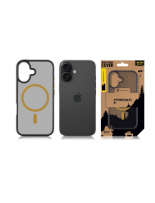 Tactical MagForce Hyperstealth 2.0 Skal till iPhone 16 Svart/Gul