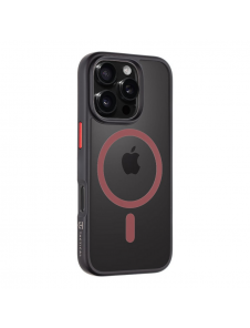 Tactical MagForce Hyperstealth 2.0 Skal till iPhone 16 Pro Svart/Röd