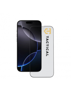Tactical Glass Shield 5D för Apple iPhone 16 Pro Max Svart