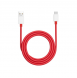OnePlus SUPERVOOC Laddnings USB-A/USB-C Datakabel 10A 1m Röd