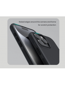 Nillkin Super Frosted PRO Bakskal till Apple iPhone 16 Pro Mörkgrön