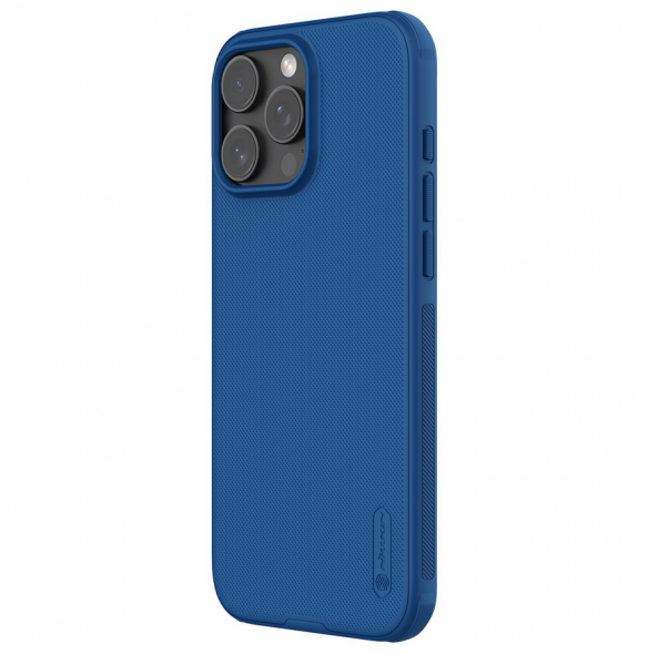 Nillkin Super Frosted PRO Bakskal till Apple iPhone 16 Pro Blå