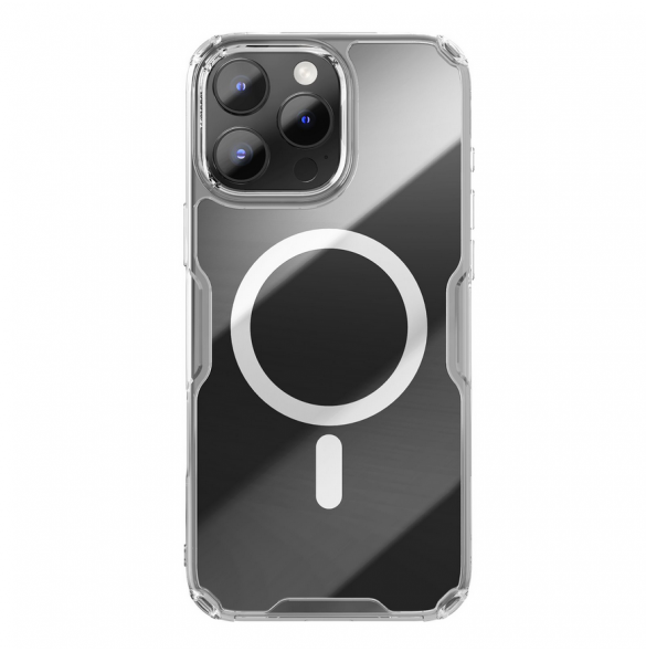 Nillkin Nature TPU PRO magnetiskt skal till Apple iPhone 16 Pro Max Transparent