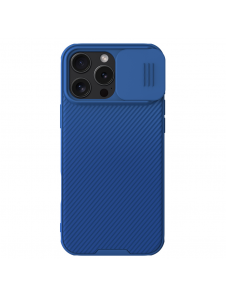 Nillkin CamShield PRO magnetiskt hårt fodral till Apple iPhone 16 Pro Max Blå