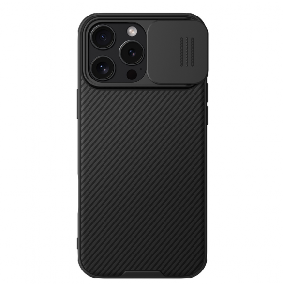 Nillkin CamShield PRO hårt fodral till Apple iPhone 16 Pro Max Svart